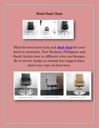 Hotel Desk Chair,foh.com.hk