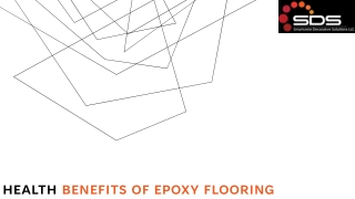 Health Benefits of Epoxy Flooring | Smartcrete Decorative Solutions LLC