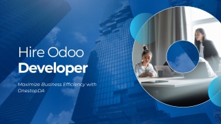 Power Your Enterprise with Odoo: Hire Top Developers from OnestopDA