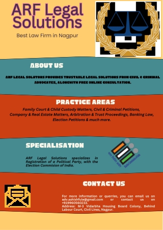 ARF Legal Solutions Infographic