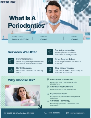 What Is Periodontics ?