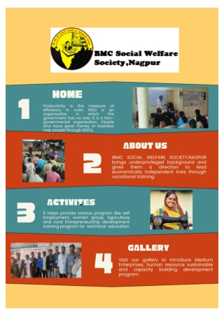 BMC Social Welfare NGO in India | help the child education and healthcare commun