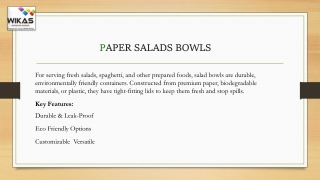 Wikas-Salads & Soup Paper Bowls (1)