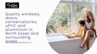 Harwich Glass & Window | Quality windows, doors, conservatories