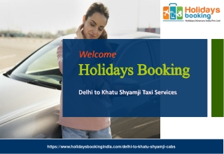 Delhi to Khatu Shyamji Taxi Services