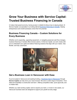 Grow Your Business with Service Capital_ Trusted Business Financing in Canada