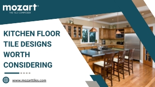 Kitchen Floor Tile Designs Worth Considering