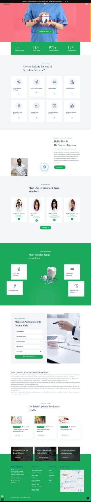 Best dental clinic in Kanakapura Road, Bangalore