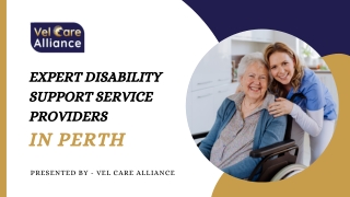 Expert Disability Support Service Providers in Perth