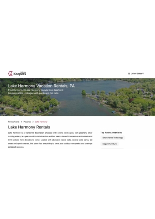 lake harmony pa rentals