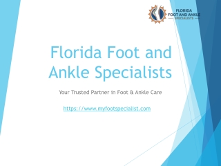 Florida Foot and Ankle Specialists