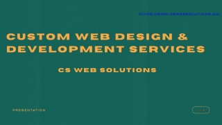 Custom Web Design and Development Company in Mississauga
