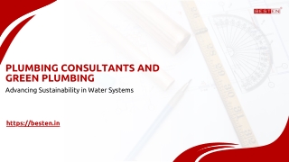PLUMBING CONSULTANTS AND GREEN PLUMBING