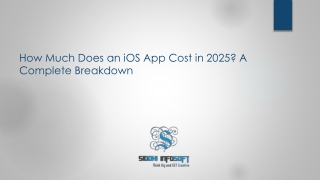 How Much Does an iOS App Cost in 2025 A Complete Breakdown