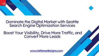Dominate the Digital Market with Seattle Search Engine Optimization Services   Boost Your Visibility