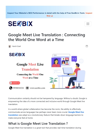 google meet live translation connecting the world
