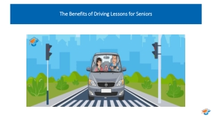 The Benefits of Driving Lessons for Seniors