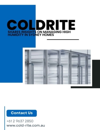 Cold Rite Shares Insights on Managing High Humidity in Sydney Homes