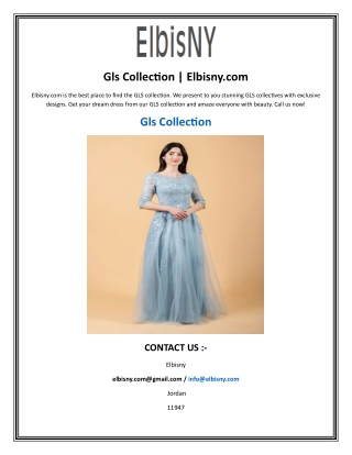 Gls Collection | Elbisny.com