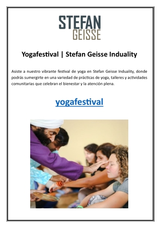 Yogafestival