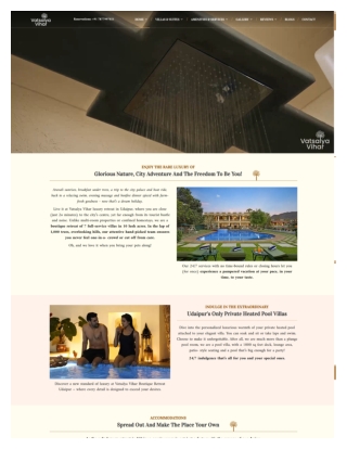 Luxury Villas in Udaipur – Vatsalya Vihar