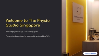 Personalised Physiotherapy Care in Singapore