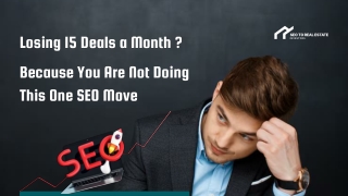 Losing 15 Deals a Month Because You Are Not Doing This One SEO Move