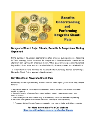 Navgraha Shanti Puja