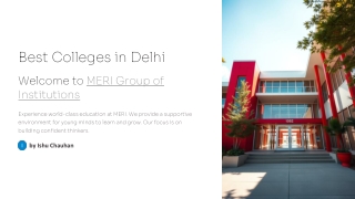 Best-Colleges-in-Delhi. MERI Group of Institutions.
