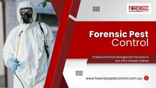 Pest control box hill