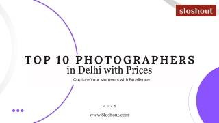 Top Photographers in Delhi for Stunning Memories