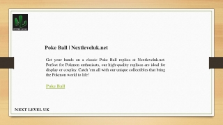 Poke Ball  Nextleveluk.net