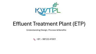 Effluent Treatment Plant | ETP
