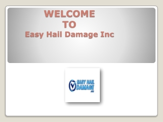 Auto Hail Repair Near Me | Easy Dent Removal