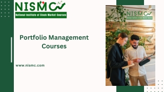 Portfolio Management Courses