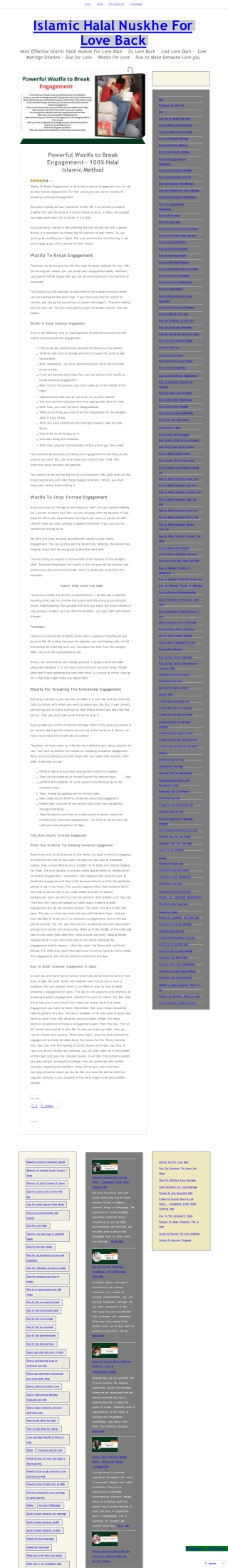 Powerful Wazifa to Break Engagement