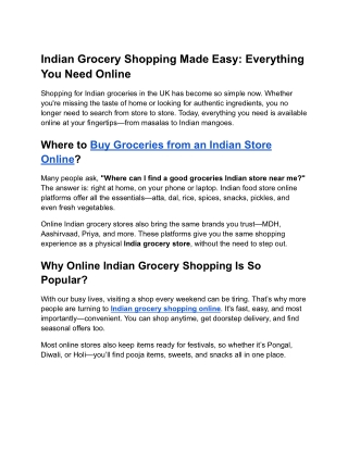 Get India Variety of Mango & Groceries Online – Lakshmi Stores UK