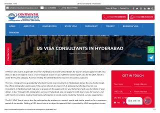 US Visa Consultants in Hyderabad - CICS
