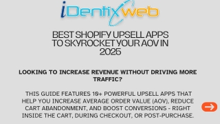 Top Shopify Upsell Apps to Boost Your Store's AOV in 2025