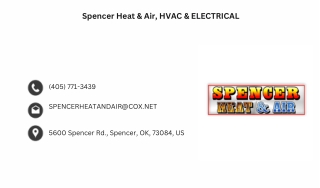 Spencer Heat & Air, HVAC & ELECTRICAL