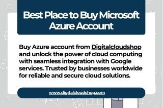 Best Place to Buy Microsoft Azure Account