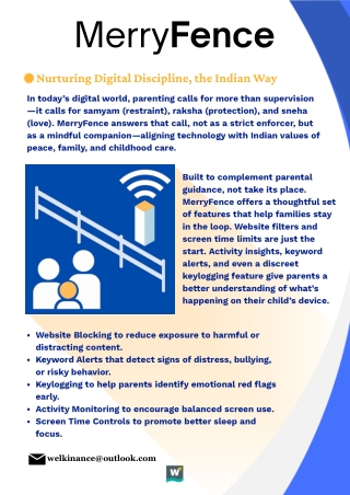 MerryFence V1  Brochure