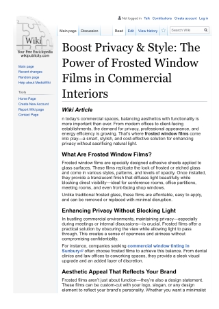 Boost Privacy & Style The Power of Frosted Window Films in Commercial Interiors