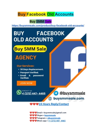 Buy Facebook Ads Accounts | Best Quality Account For sale