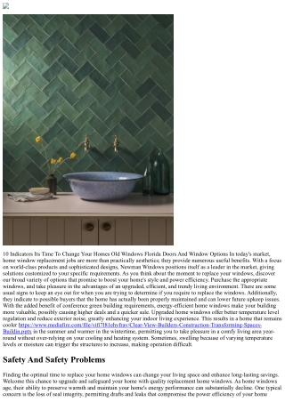 Is It Time To Change Windows? 7 Signs You Shouldnt Ignore