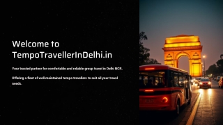 Tempo Traveller in Delhi