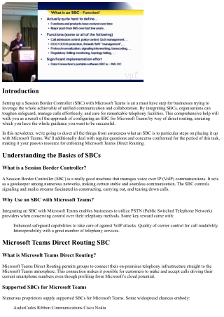 Live Demo: Setting Up a Firewall with Microsoft Teams