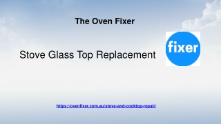 Stove Glass Top Replacement