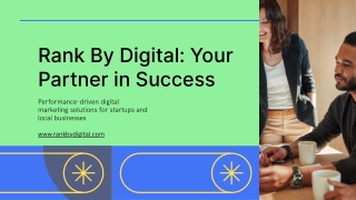 Presentation - Rank By Digital Your Partner in Success