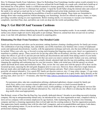 5 Ideal Upholstery Cleaner To Restore Your Furniture Top Picks